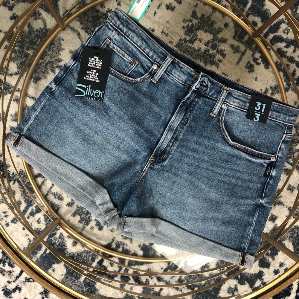 Silver Jeans Co. “Relaxed Boyfriend” shorts